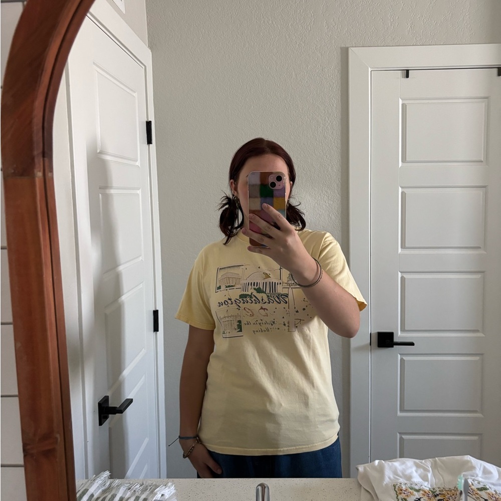 Yellow Graphic T-Shirt
